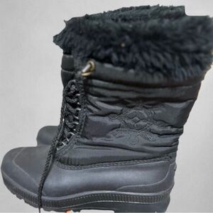 Sorel Womens Boots Snow Mid-Calf Winter Snow Black Size 7 Lace Up